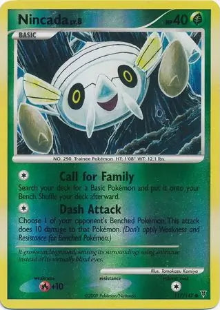 Supreme Victors Nincada #117/147 reverse holo